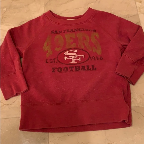 Junk Food Clothing Other - BabyGap x Junk Food 49ers Sweatshirt Junk Food Clothing Other - BabyGap x Junk Food 49ers Sweatshirt